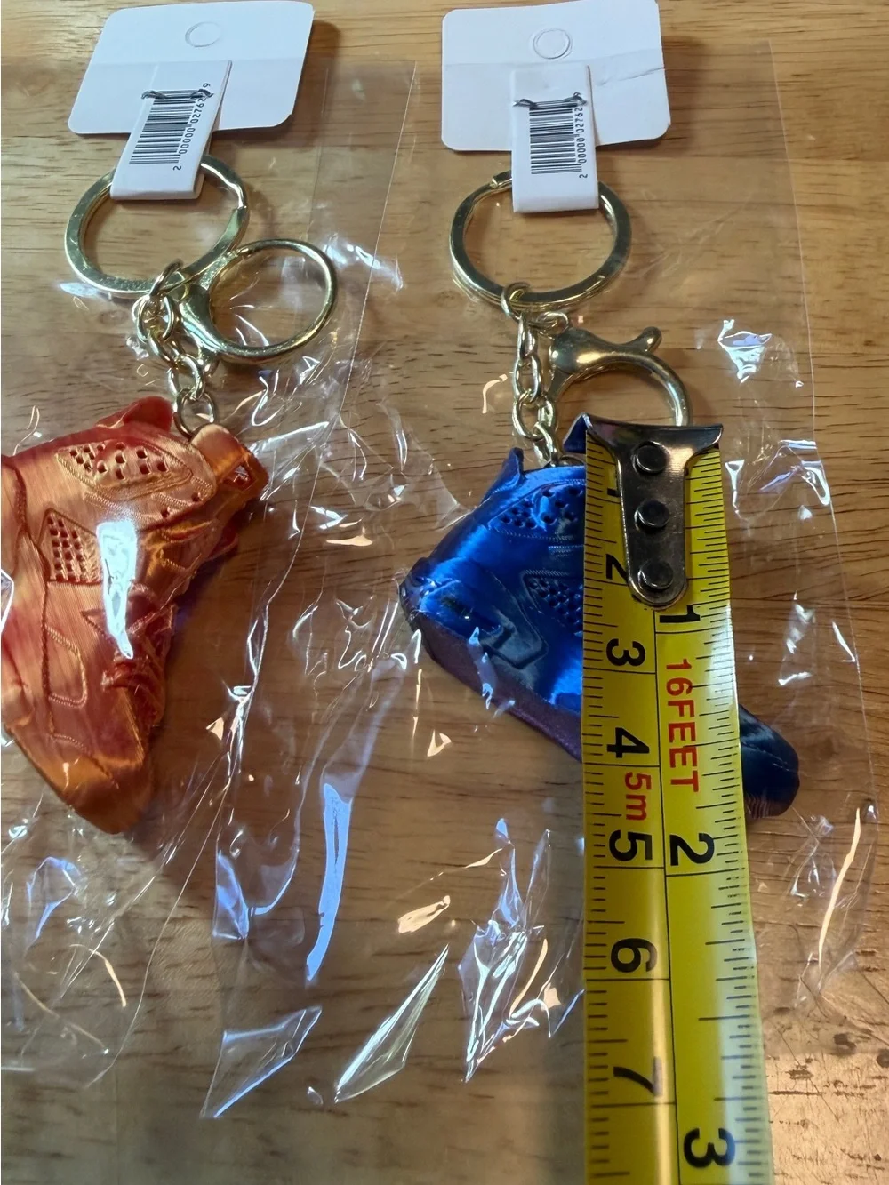 Up Crystal Collection Keyring Keychain Charms Hi Tops Sneakers Bundle of 3